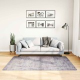 VidaXL Covor lavabil, gri, 120x170 cm, anti-alunecare