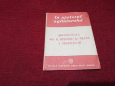 IN AJUTORUL AGITATORULUI - SUPERSTITIILE ROD LA NESTIINTEI SI PIEDICA ... 1950 foto