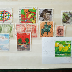 Europa de Vest - 63 timbre stampilate deparaiate