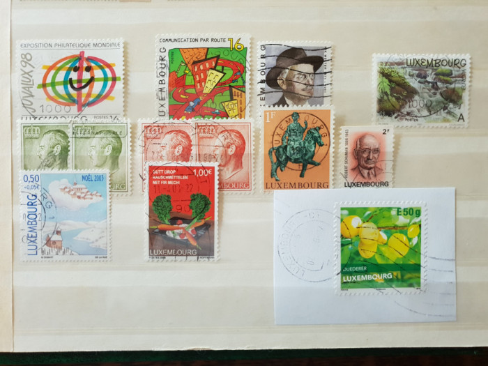 Europa de Vest - 63 timbre stampilate deparaiate