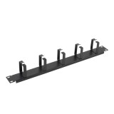 Organizator metalic cabluri&#039;1U&#039;5 inele - ASYTECH Networking ASY-CM-1U5RM SafetyGuard Surveillance