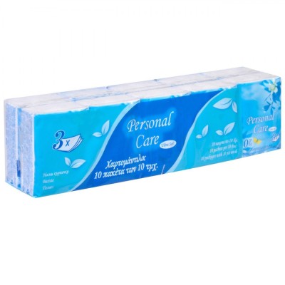 șervețele, Personal Care, 3 Straturi, Set 10 Bucăți, Alb foto