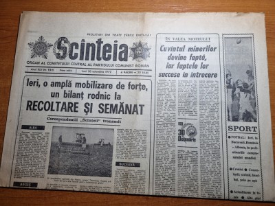 scanteia 30 octombrie 1972-art.valea motrului, mobila de calitate la tg secuiesc foto