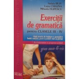 Nelida Beju - Exercitii de gramatica pentru clasele III-IV (Editia: 2011)