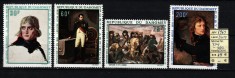 Dahomey, 1969 | Napoleon - Aniversare 200 ani - Picturi | Serie compl. MNH | aph foto