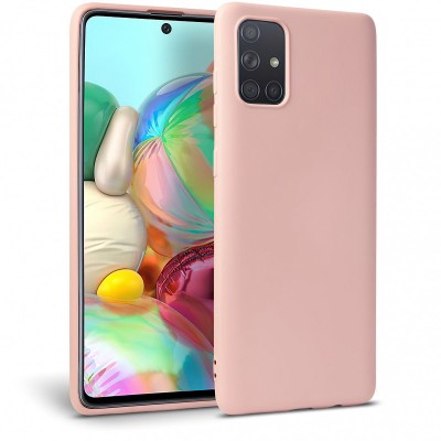 Husa TPU Tech-Protect ICON pentru Samsung Galaxy A31, Roz foto