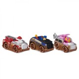 PATRULA CATELUSILOR SET 3 MASINUTE METALICE SCARA 1:55