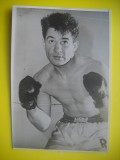 HOPCT 543 R - FOTOGRAFIE VECHE-TIP CP - ROCKY MARZIANO CAMPION LA BOX -SPORT-1947-FOTO AGENTIA NEW YORK TIMES PHOTOS 1947