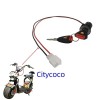 Contact cu Cheie Scuter Electric Citycoco Harley Chopper 48V 60V Roti Late 18A 21A 22A 25A