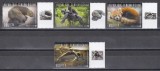 Centrafricana 2020 - Faună - Specii pe cale de dispariție, Serie cu Tabs, MNH