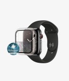 PanzerGlass - Geam Securizat Full Body AB pentru Apple Watch 4, 5, 6, SE 44 mm, transparent