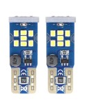 Set 2 bec led auto W5W Canbus T10 cu 21Smd UltraBright 12v/24v