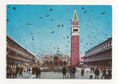 FA62-Carte Postala- ITALIA - Venetia , Piazza San Marco , circulata 1980 foto