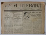 VIATA LITERARA , SAPTAMANAL , No. 25 , 1926