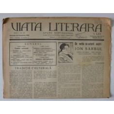 VIATA LITERARA , SAPTAMANAL , No. 25 , 1926