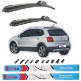 Cumpara ieftin Ștergătoare Volkswagen CrossPolo (2010-2014) TeamCar&reg; &ndash; Set față