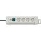 Prelungitor Brennenstuhl Premium-Line, 4 prize, 1.8 m, protectie supratensiune, intrerupator iluminat