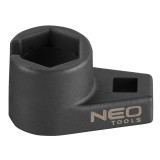 Cheie pentru senzor oxigen si sonda lambda 22 mm, prindere 3/8, NEO Tools