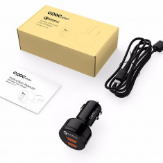 Incarcator auto CRDC Car-Charger Quick Charge 3.0 Dual QC 3.0 USB