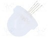Dioda LED, 16mm, RGB, {{Luminozitate}}, 20mA, 4...4,2/3,1...3,2/2,9...3V, POLAM-ELTA - CQL-710 RGB / WK