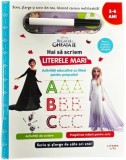 Disney. Regatul de gheata II. Scrie si sterge. Hai sa scriem literele mari