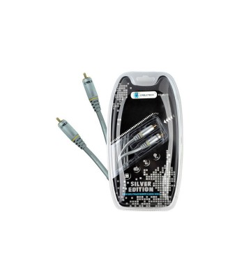 Cablu RCA 0.5m coaxial Silver Edition Cabletech foto