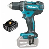 Makita DDF482Z + BL1830B - Masina de gaurit si insurubat 62 Nm + Acumulator Li-Ion 18 V 3 Ah