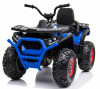 Atv electric Nichiduta Desert cu roti din cauciuc EVA scaun piele si pornire la cheie 12V Blue