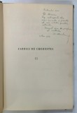 FABRICI DE CHERESTEA , INSTALAREA SI EXPLOATAREA LOR de D.A. SBURLAN , 1934 , DEDICATIE *