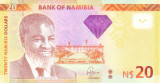 Bancnota Namibia 20 Dolari 2013 - P12b UNC