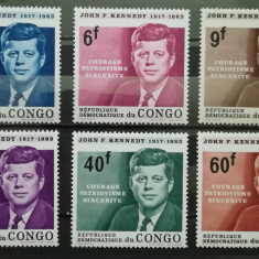 BC134, Congo 1963, serie J.F.Kennedy