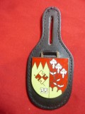 Insigna Militara produsa in Germania - Regiment 35 , metal si email ,h=4cm