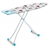 Cumpara ieftin Masa de calcat Heinner Care, 125 x 42 cm, suport fier de calcat, bumbac, model London