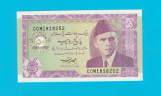 Pakistan 5 Rupees 1997 &amp;#039;Independenta&amp;#039; UNC serie: COM1818252, Comemorativa foto