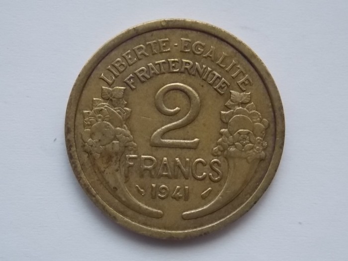 2 FRANCS 1941 FRANTA