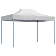 vidaXL Cort de petrecere pliabil profesional, alb, 280x410x315 cm, oțel