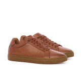 Sneakers barbati camel din piele PA25