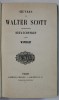 OEUVRES de WALTER SCOTT : WAVERLEY , CCA . 1850