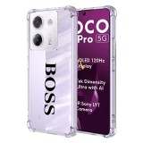 Husa antisoc pentru xiaomi poco m7 pro 5g - airbag tpu, col&Egrave;uri ranforsate - boss