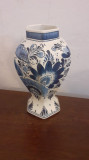 Vază ceramică Delft pictată manual, Vaze
