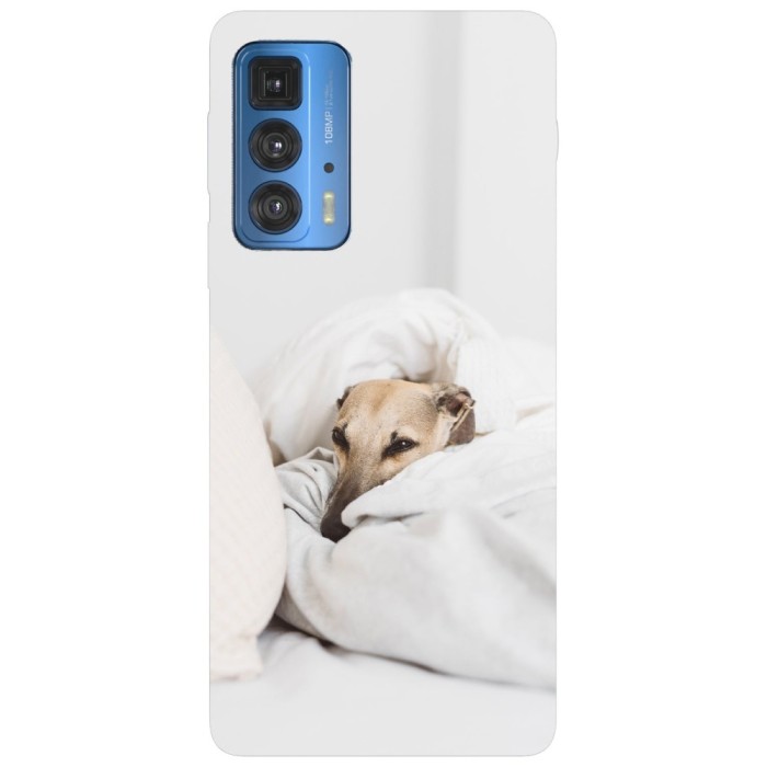 Husa compatibila cu Motorola Edge 20 Lite model Me not wake up, Silicon, TPU, Viceversa