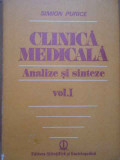 Clinica Medicala Analize Si Sinteze Vol.1 - Simion Purice ,289217