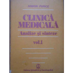 Clinica Medicala Analize Si Sinteze Vol.1 - Simion Purice