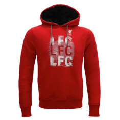 FC Liverpool hanorac de bărbați cu glugă 3LFC red - XL