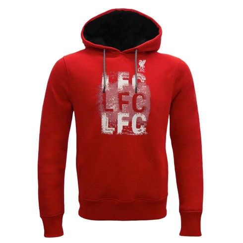 FC Liverpool hanorac de bărbați cu glugă 3LFC red - XXL