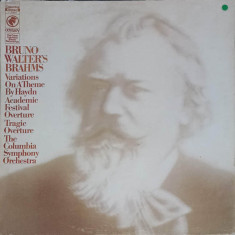 Disc vinil, LP. Bruno Walter's Brahms-Bruno Walter, Johannes Brahms, The Columbia Symphony Orchestra