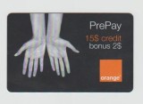 bnk card Romania - Orange - OPair of Palms bonus 2$ 15+2 $ - Col:RO-ORA-REF-0010-0512