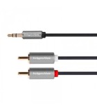 Cablu JACK 3.5 mm - 2x RCA 1.8m STEREO Basic KRUGER&amp;MATZ, KRUGER And MATZ