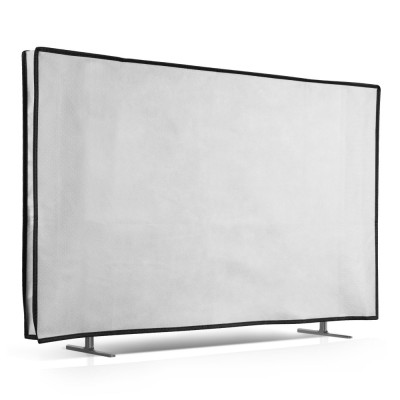 Husa Kwmobile pentru televizor de 32 inch, Alb, Plastic, KWM0000115R006C foto