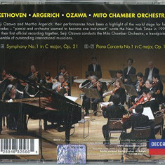 Beethoven: Symphony - Piano Concerto in C | Mito Chamber Orchestra, Martha Argerich, Seiji Ozawa